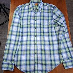 Hugo Boss Orange CalifoE 2 Multi Plaid Long Sleeve Button Up Shirt